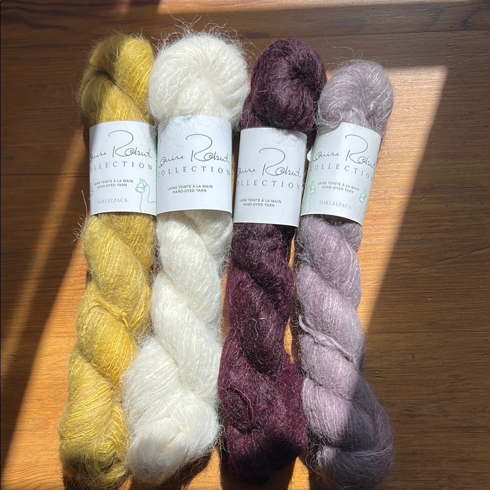 Suri Alpaca - Louise Robert - 4 skeins